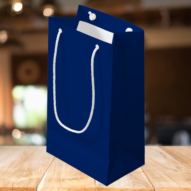 Royal Blue Solid Color Small Gift Bag (Creator Uploaded)