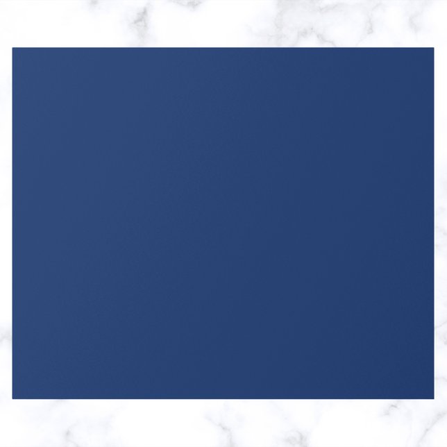 Royal Blue Solid Color Wrapping Paper