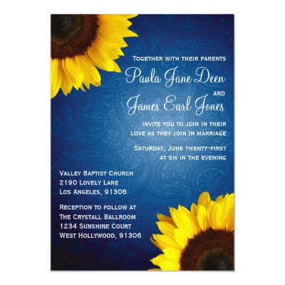 Royal Blue Wedding Silver Diamond Hearts 2a Card Zazzle
