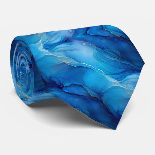 Royal Blue Tie Bold Vivid Modern