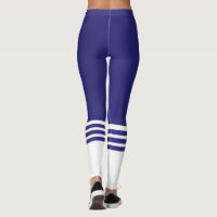 Royal Blue Tube Sock Leggings