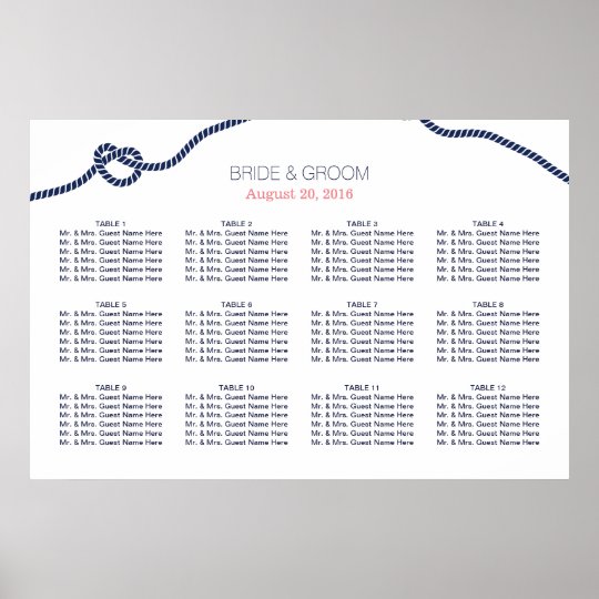 The Knot Seating Chart