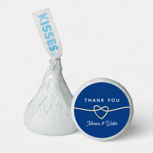 Royal Blue Wedding Hersheys Kisses