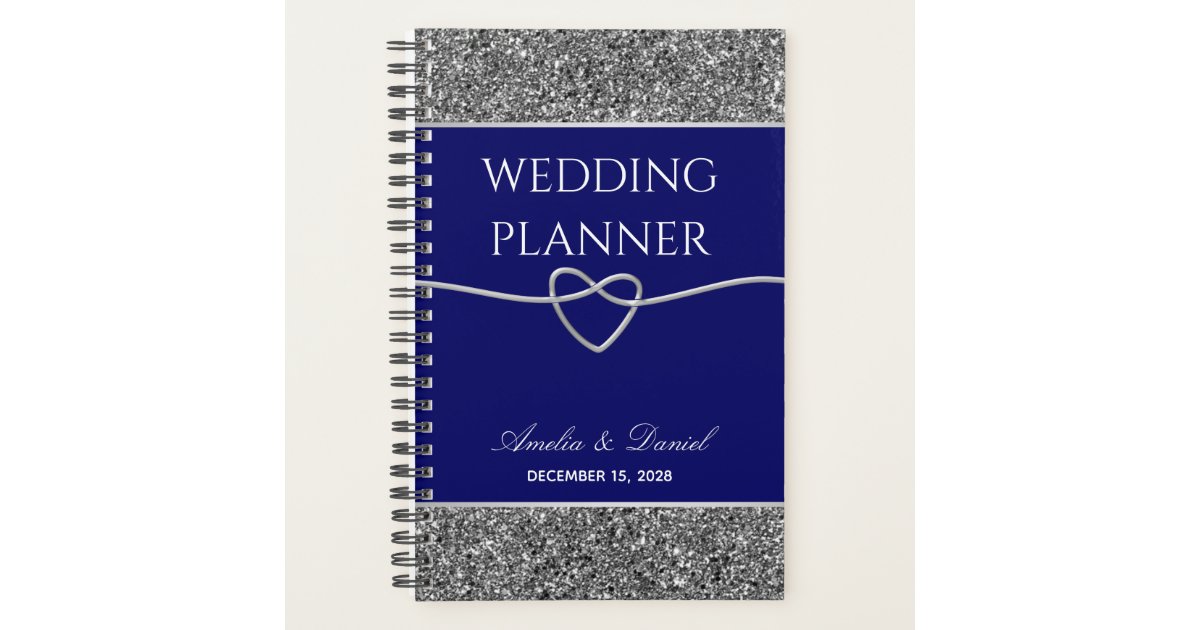 Royal Blue Wedding Planner | Zazzle