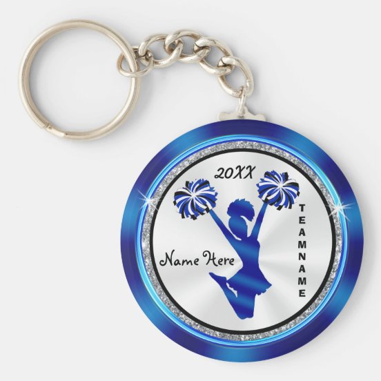 Cheerleading Cheer Keychains No Minimum Quantity Zazzle