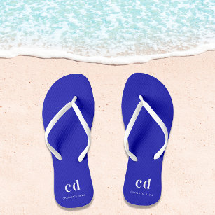  Royal Blue Flip Flops