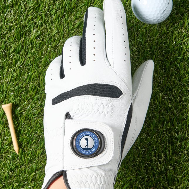 Royal Blue Women’s Ball Marker  Modern Golfer Golf Glove (Royal Blue Women’s Ball Marker Modern Golfer Golf Glove)