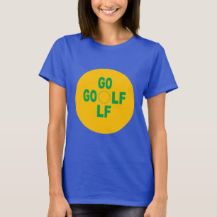 Royal blue women's SPORT GOLF T-shirt