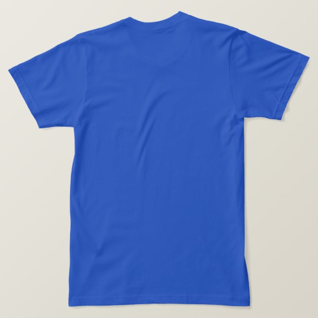 Royal Blue & Yellow Adults, Sports Jersey Design T-Shirt
