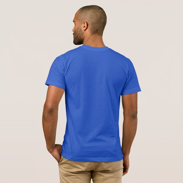 Royal Blue & Yellow Adults, Sports Jersey Design T-Shirt