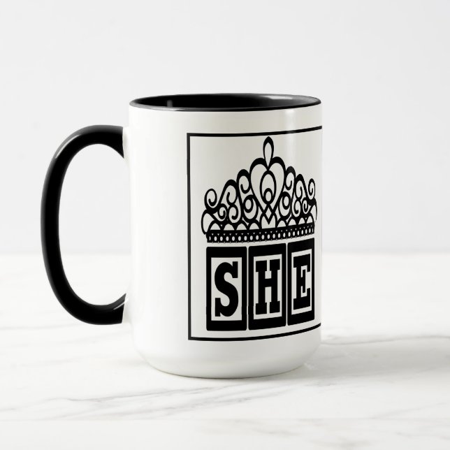 Royal Brew: His & Hers Majesty  Mug (Left)