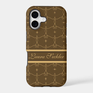 Royal Brown Pattern iphone 5 case