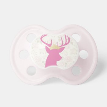 Royal Buck Pacifier by tattle_tales at Zazzle