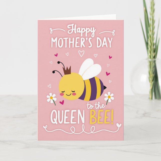 Royal Bug Love Greeting Card (Front)