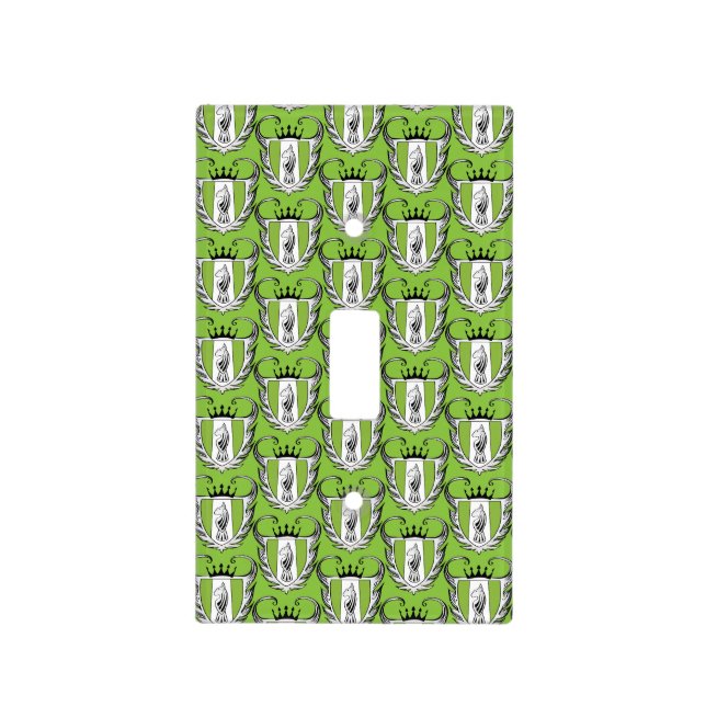 Royal Bull Terrier Light Switch Cover (Front)