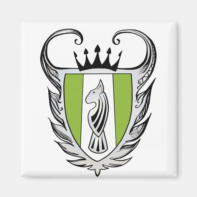 Royal Bull Terrier Magnet (Front)