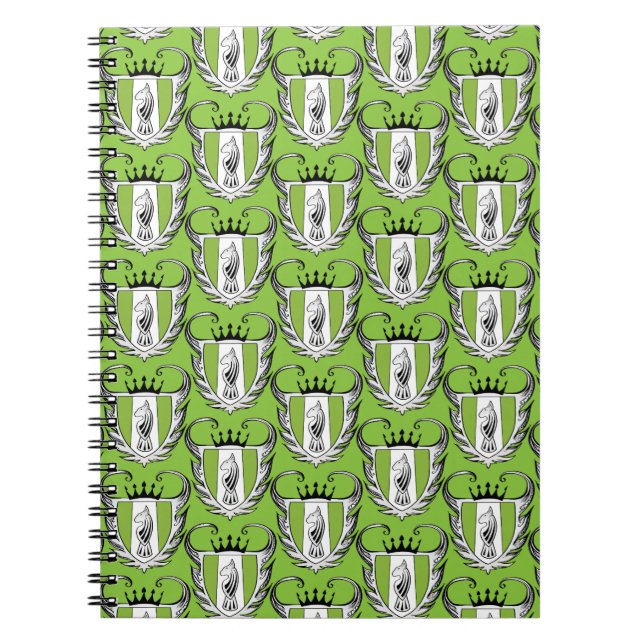 Royal Bull Terrier Notebook (Front)