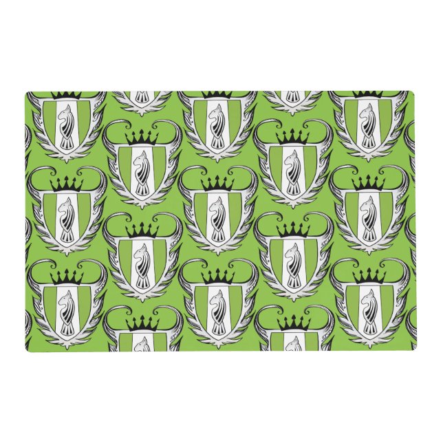 Royal Bull Terrier Placemat (Front)