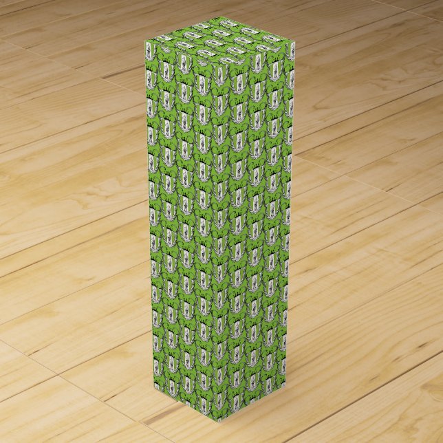 Royal Bull Terrier Wine Box (Front)