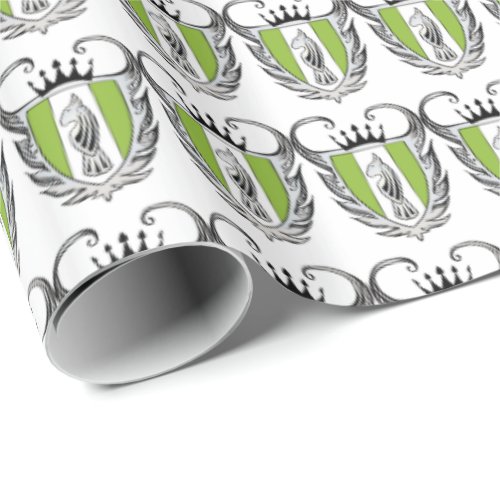 Royal Bull Terrier Wrapping Paper