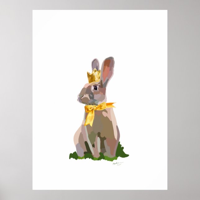 Royal Bunny  Poster (Front)