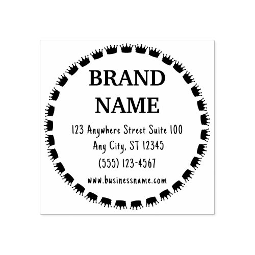 Royal Business Address Stamp
