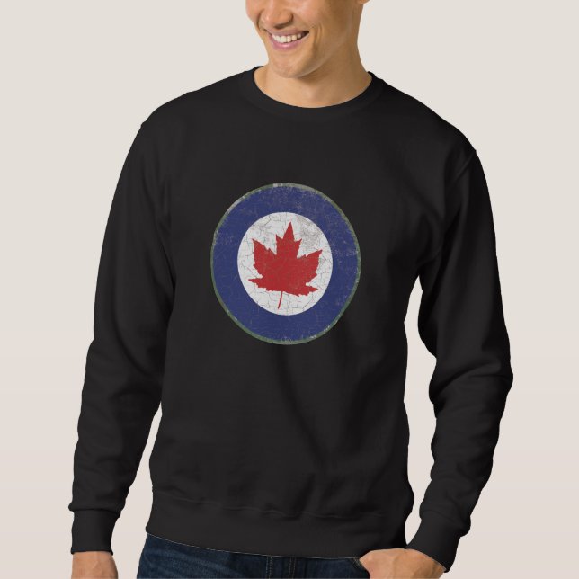 ROYAL CANADIAN AIR FORCE (RCAF) ROUNDEL RUSTIC SWEATSHIRT (Front)