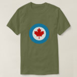 Royal Canadian Air Force Roundel T-shirt at Zazzle