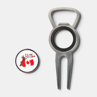 Royal canadian mounted deer divot tool