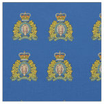 Royal Canadian Mounted Police Logo Fabric