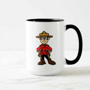 Royal Canadian Mounted Police Officer Name Mug