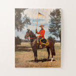 Royal Canadian mounted policeman Jigsaw Puzzle