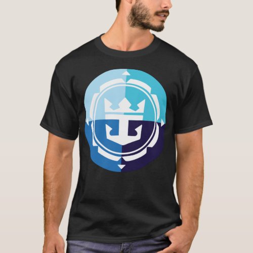 Royal Caribbean Logo  Sticker T_Shirt