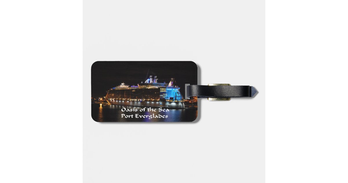 Royal Caribbean Oasis of the Seas Luggage Tag | Zazzle.com