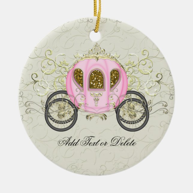 Royal Carriage - SRF Ceramic Ornament (Front)