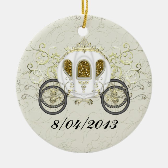 Royal Carriage - SRF Ceramic Ornament (Front)