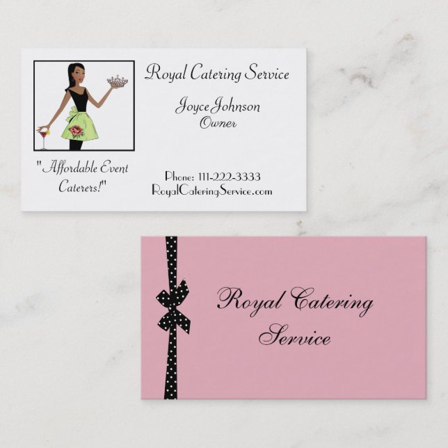 Royal Cartering Business Cards (Front/Back)