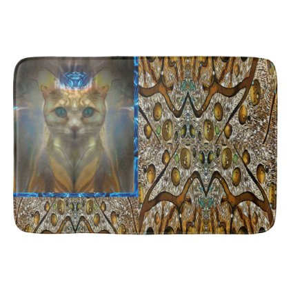 Royal Cat Animal Print Bath Mat