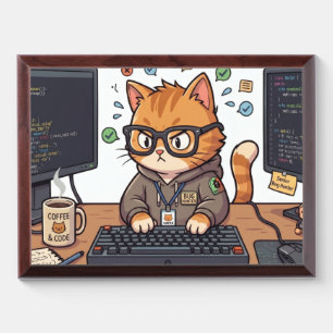 Royal Cat Award Plaque