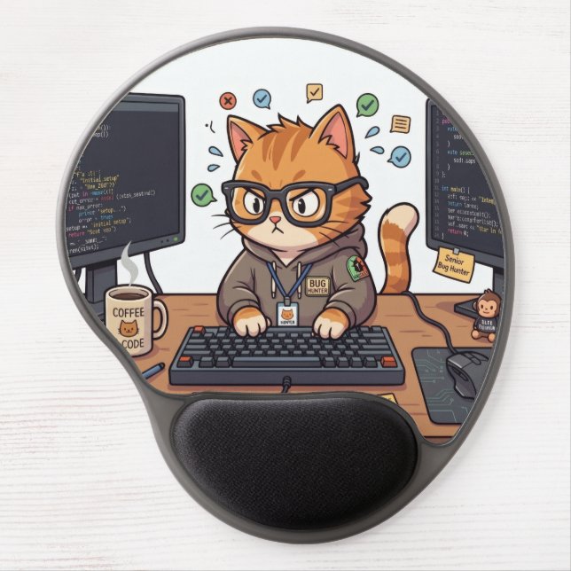 Royal Cat Mouse Pad  (Front)