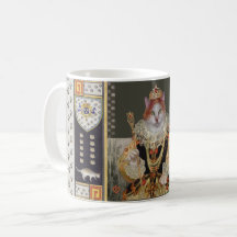 Royal Cat Rules Mug White Inside-- Queen