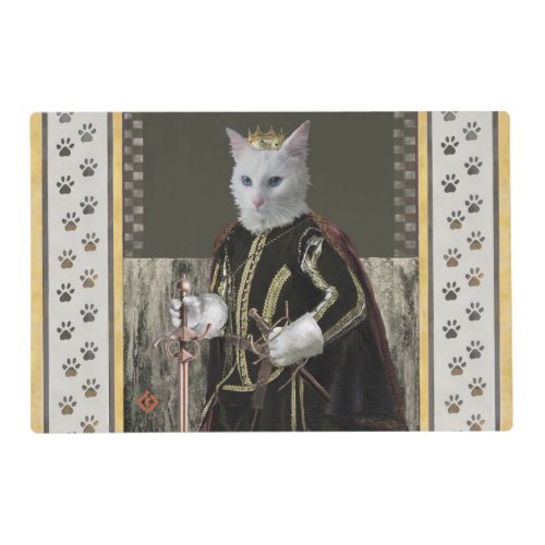 Royal Cat Rules Placemat __ Prince