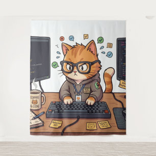 Royal Cat Tapestry
