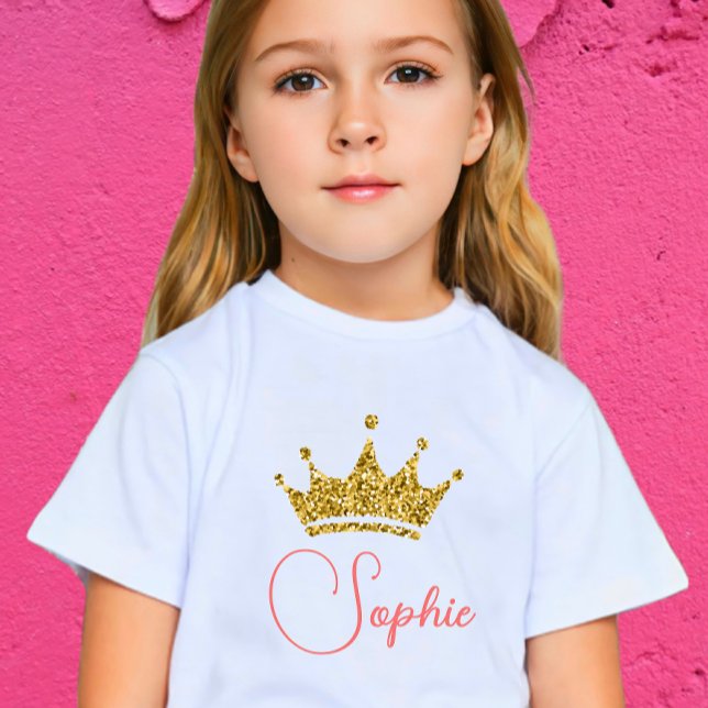 Royal celebration pink princess T-Shirt (Creator Uploaded)