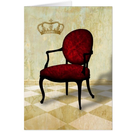 Royal Chair and Crown (Front)