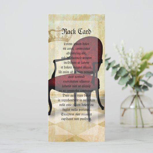 Royal Chair and Crown (Standing Front)