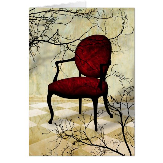 Royal Chair with Branches Cards (Front)