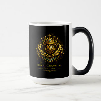 Royal Champion Pickleball™ Mug | Luxury Black & Go