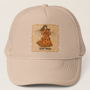 Royal Christian angel Trucker Hat