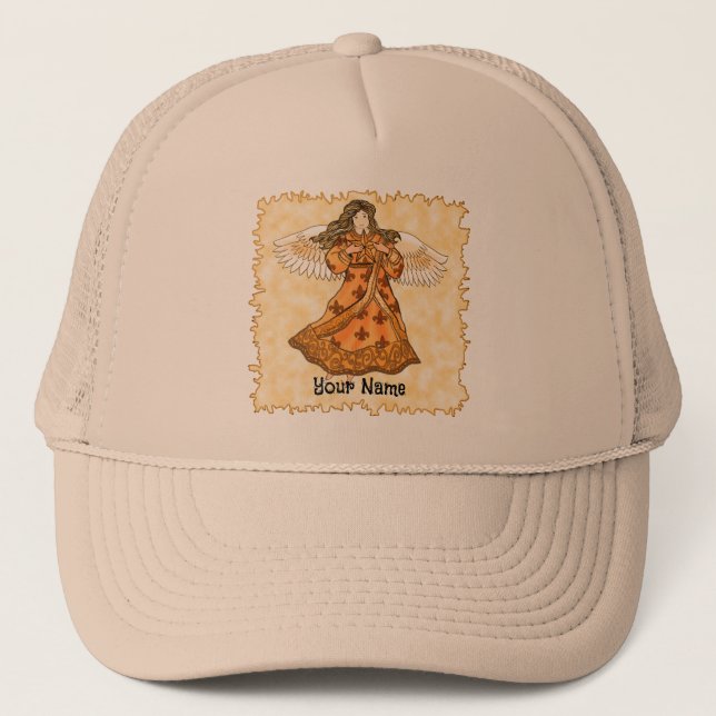 Royal Christian angel  Trucker Hat (Front)